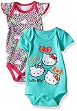 Hello Kitty SHIRT ベビー・ガールズ カラー: ピンク