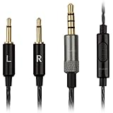 バウアーズ＆Wilkins?P3用交換ケーブル（B＆W）ヘッドフォン - ゴールドメッキオーディオリード - のiPhone / iPod / Androidのスマートフォン、タブレットPCのMacアップル