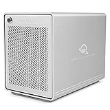 OWC Mercury Elite Pro Quad　USB 3.1 Gen 2対応 4ベイ外付けハードディスクケース（アミュレットオリジナルマニュアル付き）