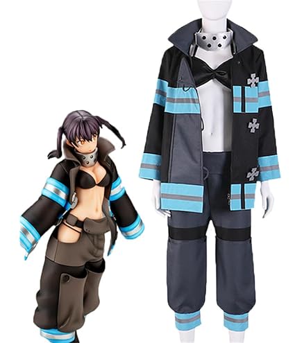 炎炎ノ消防隊　象日下部　コスプレ Amazon.co.jp: 四季花cosplay 象日下部 ショウ・クサカベ 風