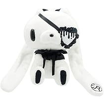 Amazon.co.jp: 汎用うさぎ 手乗り鎮座ぬいぐるみ Eyepatch Ver. ピンク