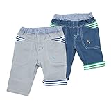 La Chiave(ラ キエーベ) クロップドパンツ (80～130cm) キムラタンの子供服 (53227x53427-161b) ネイビーブルー 80