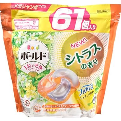 Amazon | P&G ボールド ジェルボール4D 心弾けるシトラス