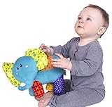Nuby Elefuntastic Plush Activity Toy, Elephant [並行輸入品]