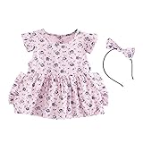 （ディゾン）dizoon 春夏 子供 ベビー キッズ 女の子 ワンピース ヘアバンド ドレス スカート 可愛い服 5デザイン いちご 花柄 ピンク ブルー ホワイト イエロー 80 85 90 100