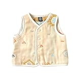 BOBO トーテム ふくふくガーゼ(6重ガーゼ) ちょっき 50〜70cm 18241017