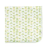 Tadpoles Receiving Blanket, Gator/Green [並行輸入品]