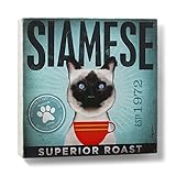 DEMDACO Siamese Cat Wall Art