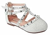 JJF Shoes ベビー・ガールズ US サイズ: 5 M US Toddler カラー: シルバー