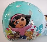 Dora the Explorer Pets Hard Shelled Child's Helmet and Bike Bell; Ages 5+ by Nickelodeon Dora