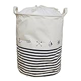 Nautical Navyブルーストレージオーガナイザー Large-1 ブルー