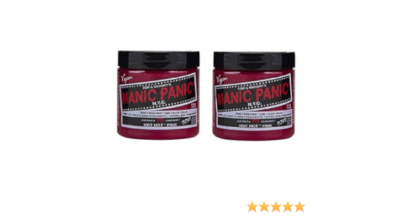 Amazon 2個セット Manic Panic マニックパニック Hot Hot Pink ホットホットピンク 118ml マニックパニック おしゃれ染め 通販