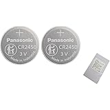 パナソニック コイン電池 CR2450 3V 2個 ブリスターパッケージ 切り分け 電池用オリジナルエコ廃棄袋付き