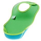 Bibetta ビベッタ 防水くるくるエプロン ウルトラビブ M ミディアム Green グリーン