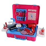 Make up Toy Pretend Play Girls Toys Set Make up Kit Set, Fajiabao Pretend Play Toys Pink for Kids To