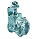 Sigma Electric 49503 BX/MC/FLEX 3/8-Inch Saddle Connector, 1-Pack [並行輸入品]