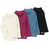 dolcina(ドルチーナ) ニットハイネックＴシャツ (80～140cm) キムラタンの子供服 (33301x33501-164) パープル 90