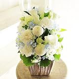 [KY31-1]供花　デザイナーズメモリアルアレンジメント　1万円コース＜　自宅のお供え花　仏壇花　枕花に　＞