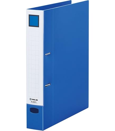 Amazon | キングジム レバーリングファイル バインダータイプ 2穴 250