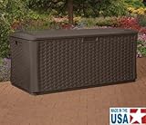 SUNCAST 収納　籐風ストレージボックス　464L　幅1320×奥行き730×高さ660mm