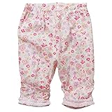 《初夏盛夏対応》(日本製) Pample Mousse(パンプルムース) 天竺ジャガード花総柄五分丈パンツ 95cm /PK NO.DP-72357