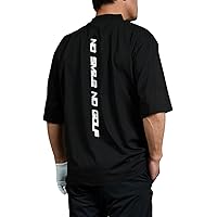 Amazon.co.jp: 8G SHOOT ロゴプリント モックネック ゴルフ ウェア XL