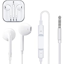 Amazon.co.jp: 純正有線イヤホン 3.5mm ノイズキャンセル HiFi