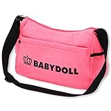 ベビードール BDカラーショルダーバッグ トートバッグ ラズベリーピンク