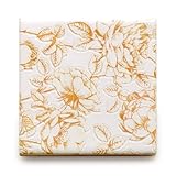 【B'stile】水彩画のような淡い色合いのタイル「AGATA - アガタ (デザインタイプ)」（陶器質｜107mm角｜屋内壁用）1枚