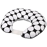 Bacati - Dots/pin Stripes Black/white Nursing Pillow by Bacati [並行輸入品]