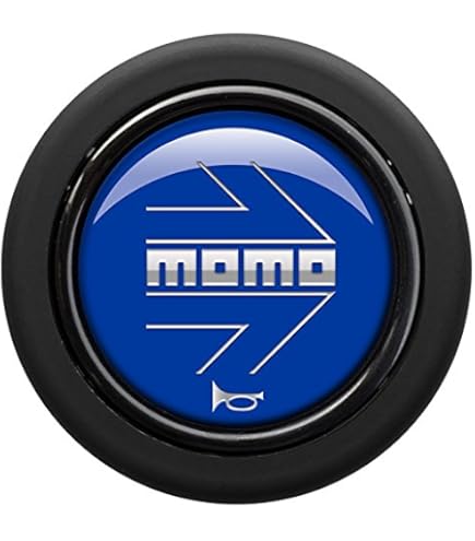 Amazon | MOMO(モモ) ホーンボタン 【アロー ブルー】 ARROW MATT BLUE