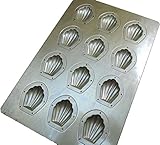 千代田金属 マドレーヌ型 ミニマドレーヌ型天板 12取 通常シリコン加工 H12-MDN-STD