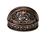 Carpe Diem Hardware Carpe Diem 154-22 Juliane Grace Oil Rub Bronze 1-9/16 o.c. finger pull Oil Rubbe