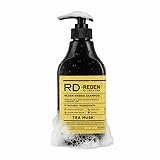 REDEN リデン ハイブリット・シャンプー ティームスク 500ml メンズ 頭皮ケア 加齢臭対策 体臭ケア 男性用 爽やか ノンシリコン 5種お茶エキス配合 脂性肌 乾燥肌 柿渋 アミノ酸系