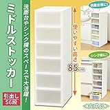 ミドルストッカー 引出しS 6段 34384