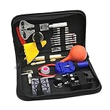 Firlar 腕時計 工具セット 時計修理 電池交換 ベルト調整 ミニ精密ドライバー付き 初心者や専門家 27点セット 収納ケース付き