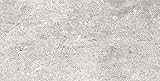 【B'stile】飽きのこないシンプルな石目調タイル「Rock island - ロックアイランド」（磁器質｜200×400mm｜屋内壁/屋内床/屋外床用）1枚 (グレイ)