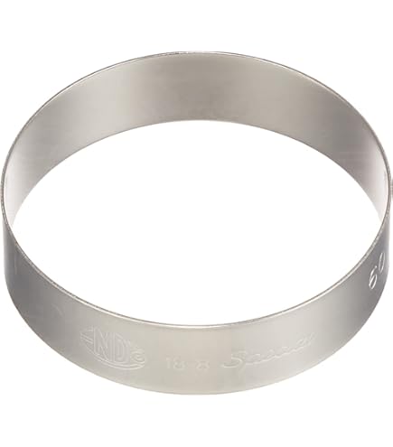 Amazon｜丸セルクル 直径5cm 高さ5cm ケーキリング ステンレス製 業務