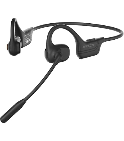 Nuroum OpenEar Pro 2 Headphones with Mic, Bluetooth Noise