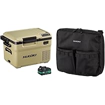 HiKOKI 14.4/18V 冷温庫 UL18DBA サンドベージュ Amazon.co.jp: HiKOKI(ハイコーキ) 14.4V/18V コードレス 冷温庫