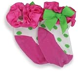 マッドパイ ソックス フラットドットグリーン 9173194