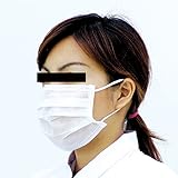 ミドリ安全 ミドリクリーンマスク 2枚重ね 耳掛け式 100枚入り K204