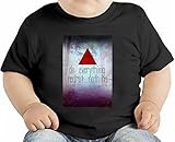 Do Everything Regret Nothing Forest Triangle オーガニックベビーTシャツ 12 - 18 Months
