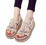 【SEBLES】 レディース サンダル シューズ おしゃれ かわいい シンプル フラット フリンジ