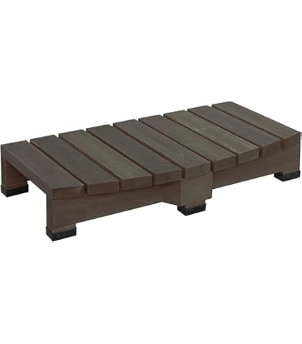 Amazon.co.jp: タカショー 縁台 アルミ縁台 150 W150×D36×H40cm