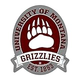 11 x 13 Montana Grizzlies木製Street Sign