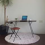 ルネセイコウ トラス バレルテーブル1250 ダークブラウン/ブラック 日本製 完成品 TBT-1250TD