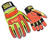 Ringers Gloves 347-09 Rescue Glove, Hi-Vis, Medium by Ringers Gloves
