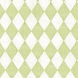 York Wallcoverings American Classics Old World Harlequin Wallpaper Memo Sample, 8 by 10-Inch, Off Wh