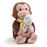 Gund Curious George with Bunny Plush、マルチカラー、10 "